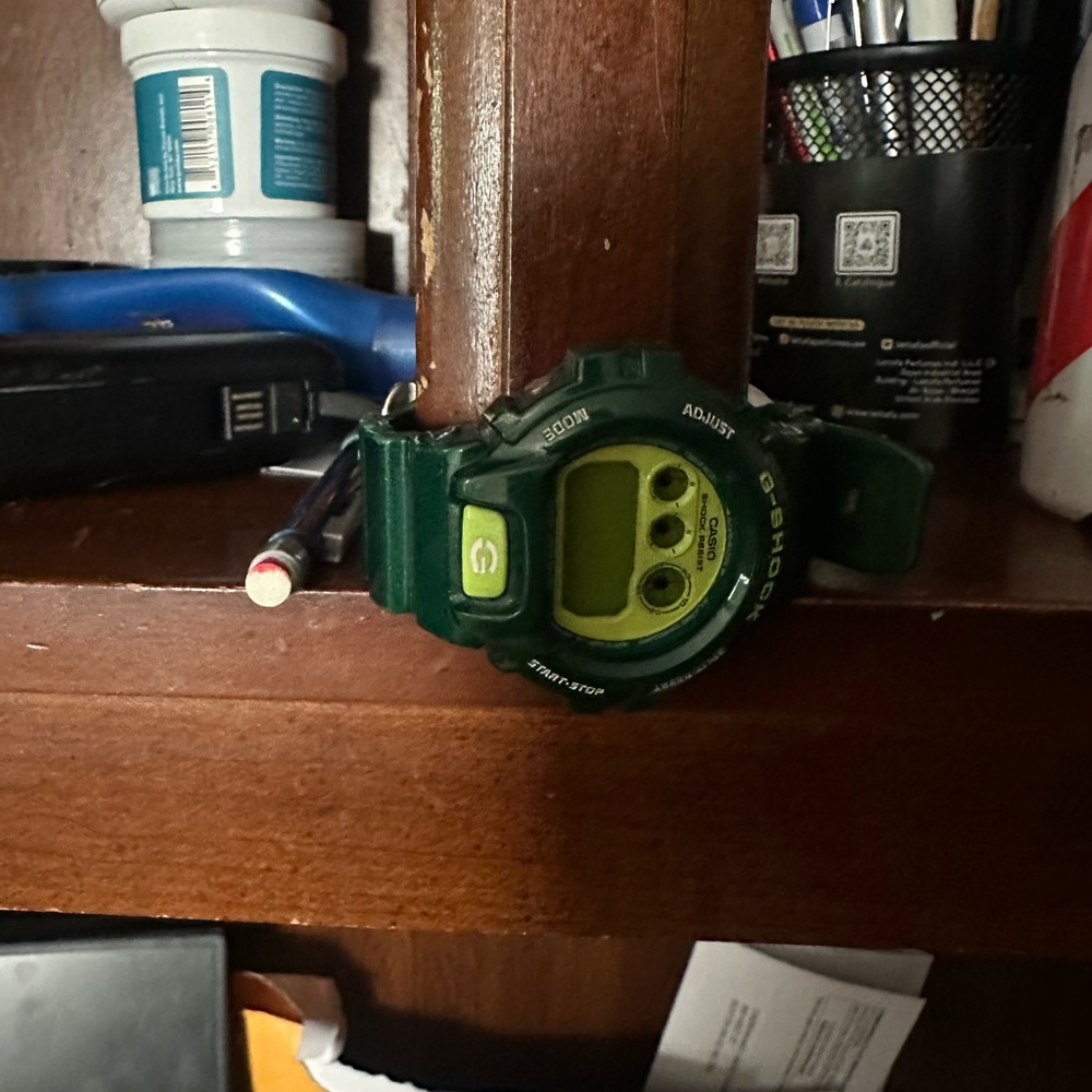 G-Shock Green Smartwatch with Advanced Features